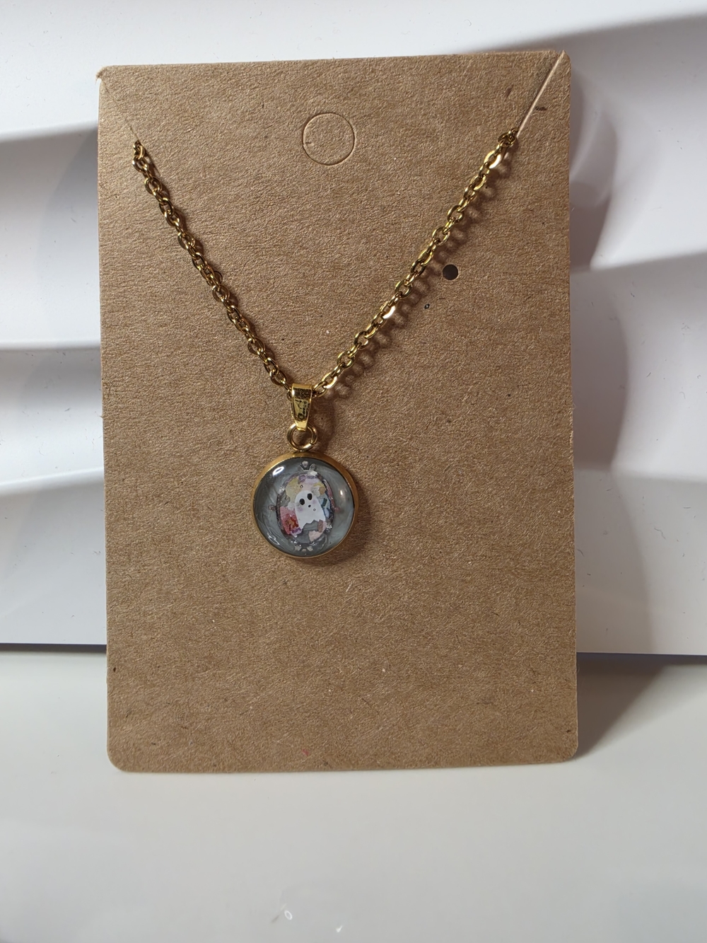 Handmade Necklace - Ghost